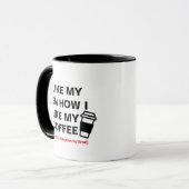 Mug J'Aime Mes Hommes Comme J'Aime Mon Café (Devant gauche)