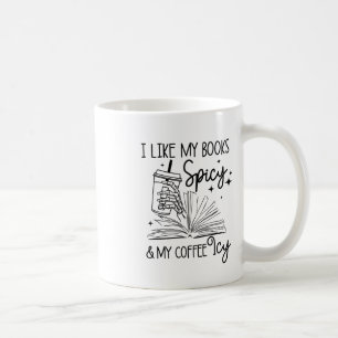 Mug J'Aime Mes Livres Épicé Et Mon Café Icy Halloween