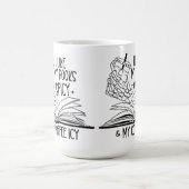 Mug J'aime mes livres épicés et mon café glacé (Centre)