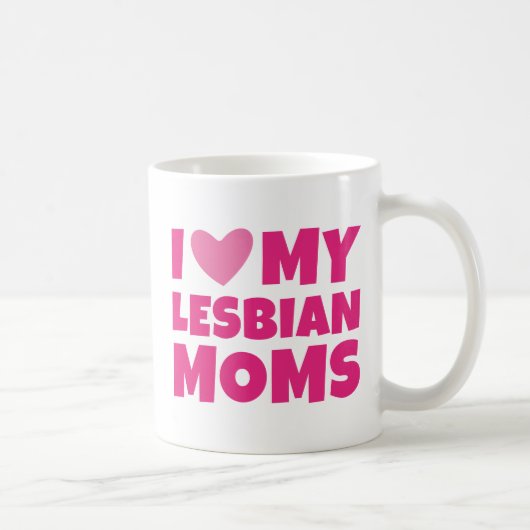 Mug J'aime mes mamans lesbiennes (Droite)