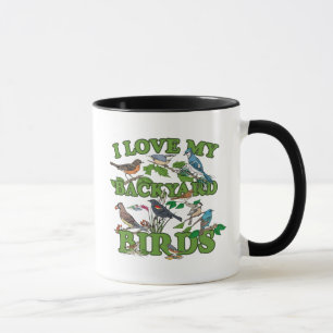 Mug J'aime mes oiseaux Jardins