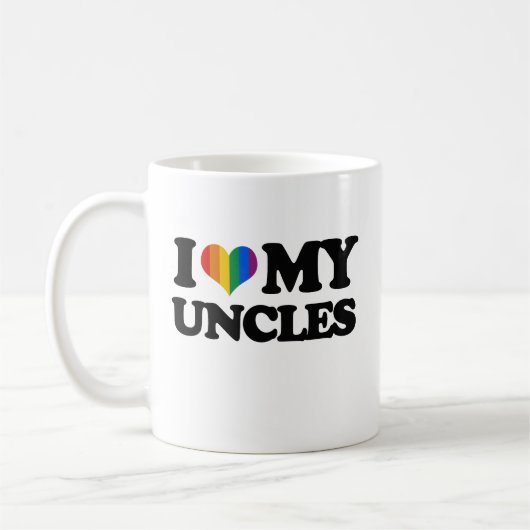 Mug J'aime mes oncles (Gauche)