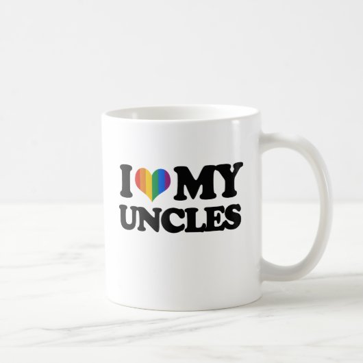 Mug J'aime mes oncles (Droite)