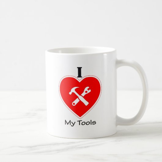 Mug J'aime mes outils (Droite)