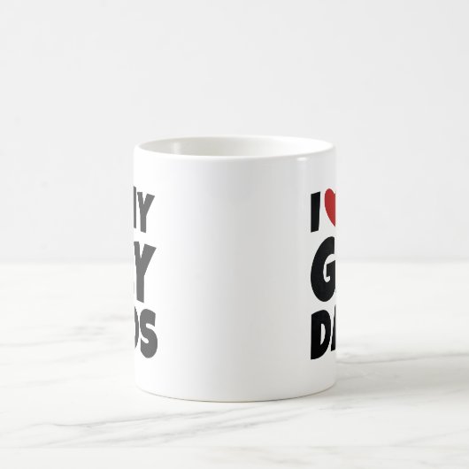 Mug J'Aime Mes Pères Gays (Centre)