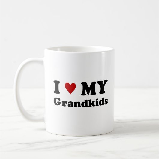 Mug J'Aime Mes Petits-Enfants (Gauche)