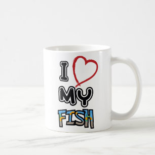 Mug J'aime mes poissons