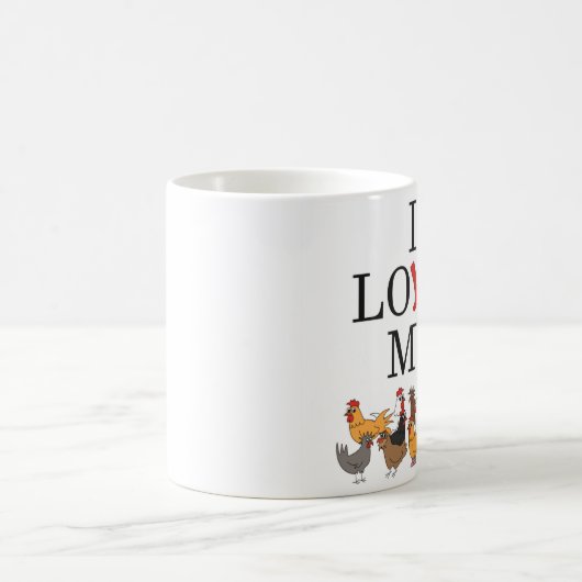 Mug J'aime mes poulets (Centre)