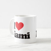 Mug J'aime Miami (Devant gauche)