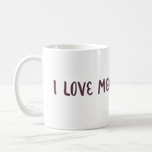 Mug J'aime miaule ! (Gauche)