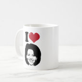 Mug J'aime Michelle Obama (Devant gauche)