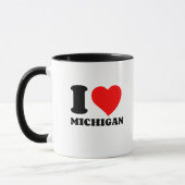 MUG J'AIME MICHIGAN (Gauche)