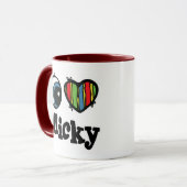Mug J'aime Micky (Devant gauche)