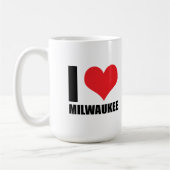 Mug J'aime Milwaukee (Gauche)