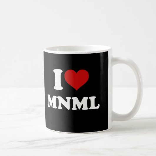 Mug J'aime minimal (Droite)