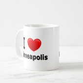 Mug J'aime Minneapolis (Devant gauche)