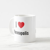Mug J'aime Minneapolis (Devant gauche)