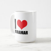 Mug J'aime Miramar (Devant gauche)