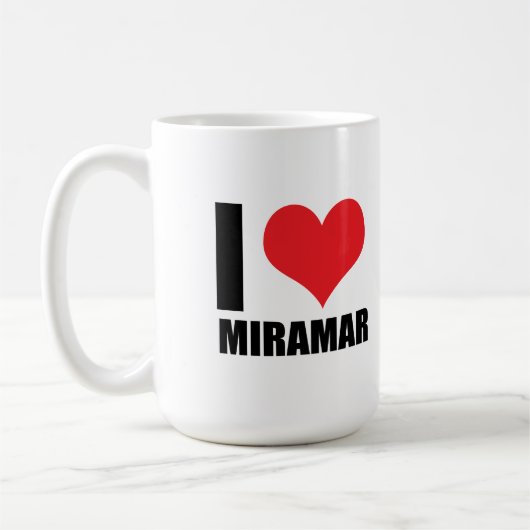 Mug J'aime Miramar (Gauche)