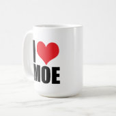 Mug J'aime Moe (Devant gauche)