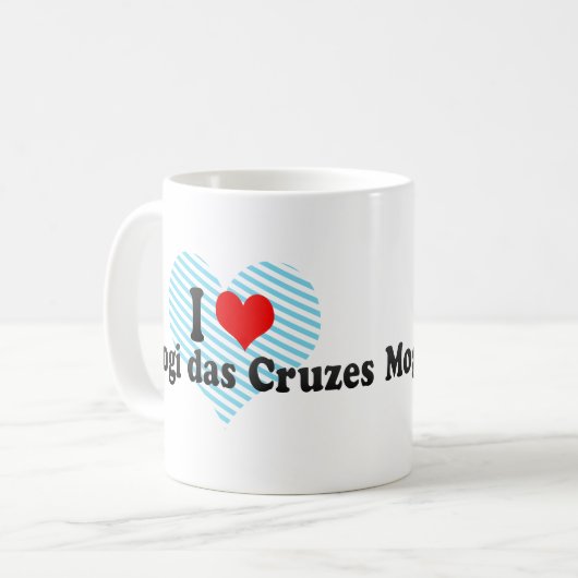 Mug J'aime Mogi DAS Cruzes, Brésil (Devant gauche)