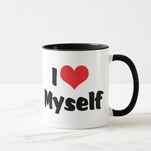 Mug J'aime Moi-même (Droite)