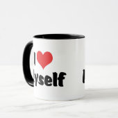 Mug J'aime Moi-même (Devant gauche)