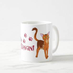 Mug J'Aime Mon Abyssinais !