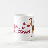 Mug J'Aime Mon Abyssinais ! (Centre)