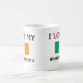 Mug J'aime mon ami irlandais (Centre)