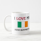Mug J'aime mon ami irlandais (Gauche)