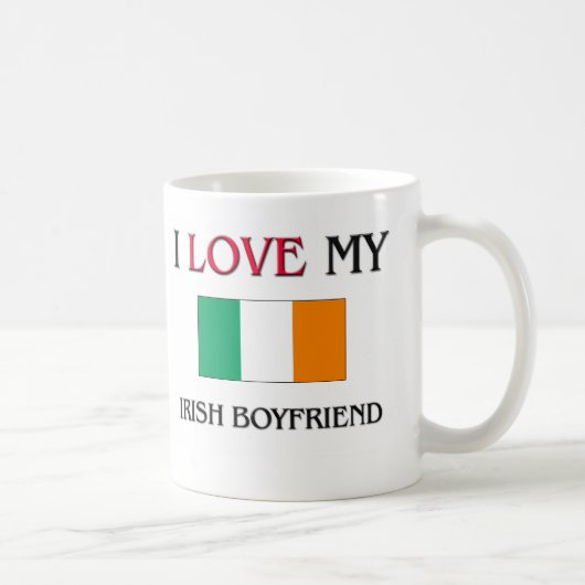 Mug J'aime mon ami irlandais (Droite)