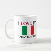 Mug J'aime mon ami italien (Gauche)