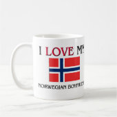 Mug J'aime mon ami norvégien (Gauche)