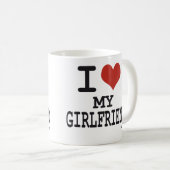 Mug J'aime mon amie (Devant droit)