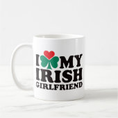 Mug J'aime mon amie irlandaise (Gauche)