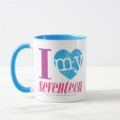 Mug J'aime mon Aqua 17 (Gauche)