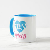 Mug J'aime mon Aqua 17 (Devant gauche)