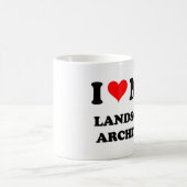 Mug J'aime mon architecte paysagiste (Centre)