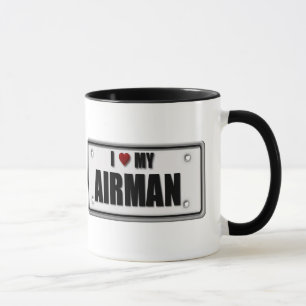 Mug J'aime mon aviateur