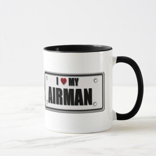 Mug J'aime mon aviateur (Droite)