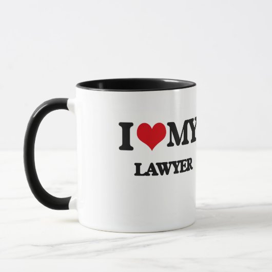 Mug J'aime mon avocat (Gauche)