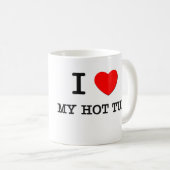 Mug J'aime mon baquet chaud (Devant droit)