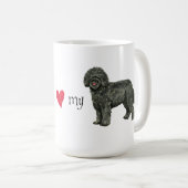 Mug J'aime mon barbet (Devant droit)