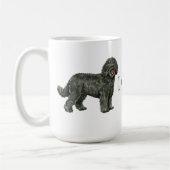 Mug J'aime mon barbet (Gauche)