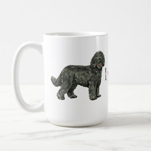 Mug J'aime mon barbet (Gauche)