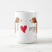 Mug J'aime mon Beagle (Centre)