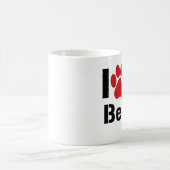 Mug J'aime mon beagle (Centre)