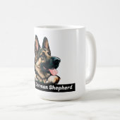 Mug J'Aime Mon Berger Allemand (Devant droit)