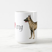 Mug J'aime mon berger néerlandais (Centre)